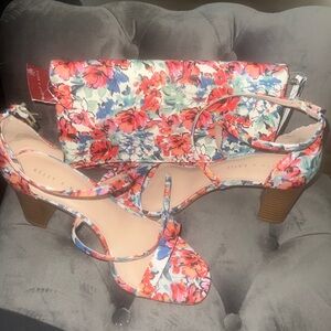 Kelly & Katie matching wristlet and heels